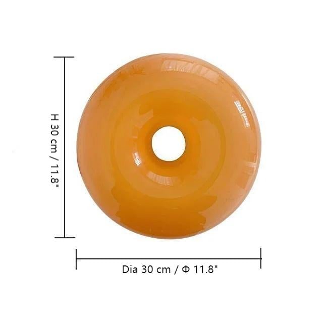 LumiDon: Bauhaus Donut Table & Wall Lamp – Modern LED Design Light for Home