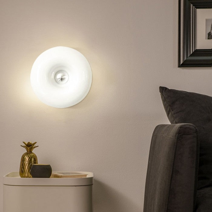LumiDon: Bauhaus Donut Table & Wall Lamp – Modern LED Design Light for Home