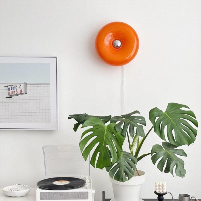 LumiDon: Bauhaus Donut Table & Wall Lamp – Modern LED Design Light for Home