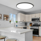 LumiÉpure: Round LED Ceiling Light Minimalistic – Modern & Energy-Saving for Living Room & Bedroom