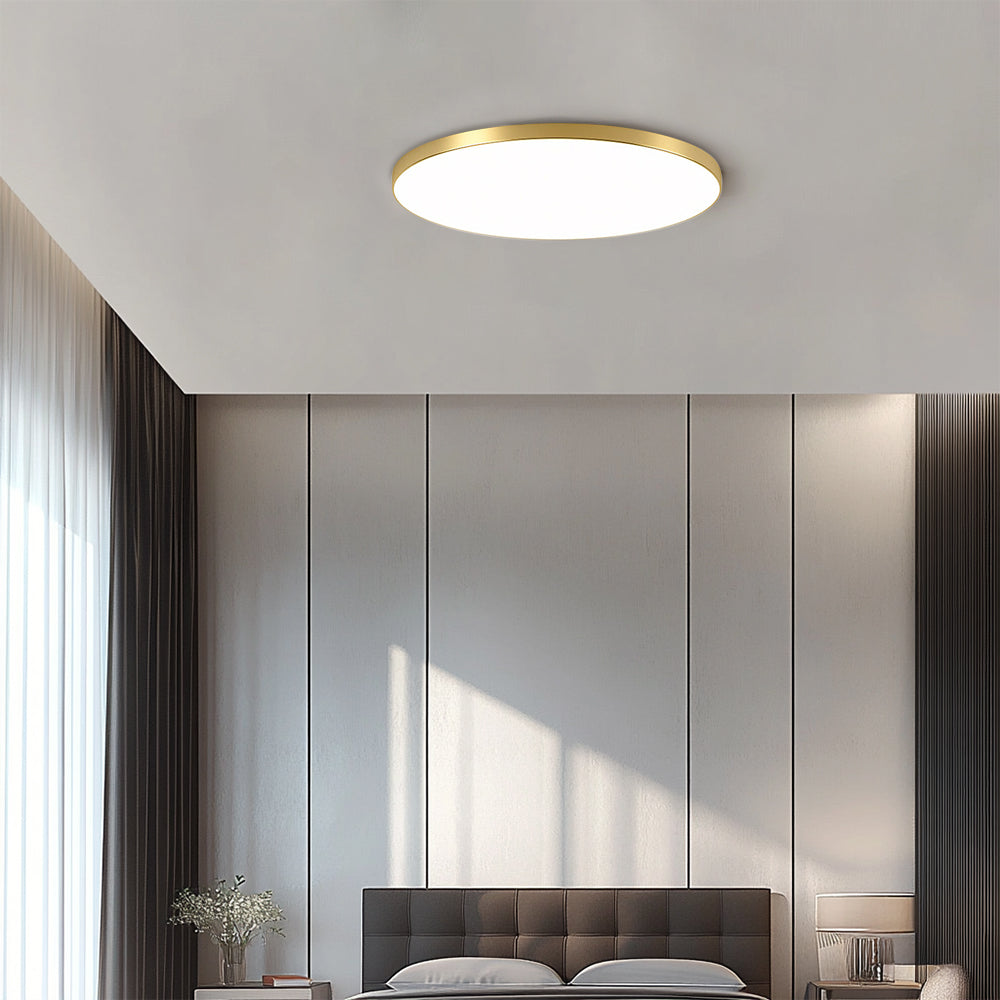 LumiÉpure: Round LED Ceiling Light Minimalistic – Modern & Energy-Saving for Living Room & Bedroom