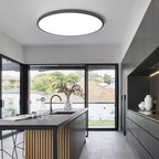 LumiÉpure: Round LED Ceiling Light Minimalistic – Modern & Energy-Saving for Living Room & Bedroom