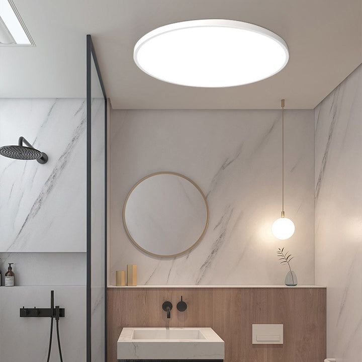 LumiÉpure: Round LED Ceiling Light Minimalistic – Modern & Energy-Saving for Living Room & Bedroom