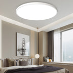 LumiÉpure: Round LED Ceiling Light Minimalistic – Modern & Energy-Saving for Living Room & Bedroom