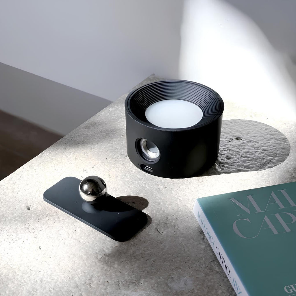 LumiFlex: Wireless LED Wall Light – Magnetic Rechargeable Lamp with 360° Rotation