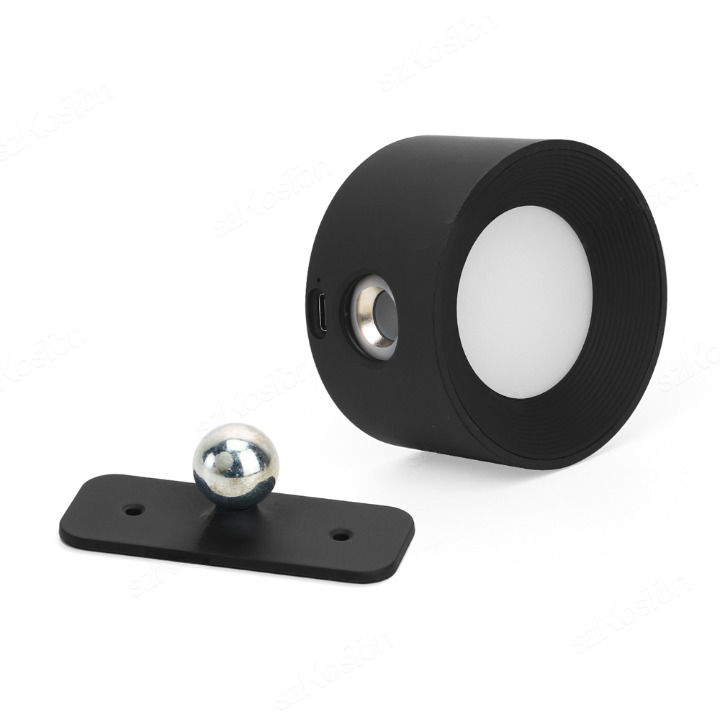 LumiFlex: Wireless LED Wall Light – Magnetic Rechargeable Lamp with 360° Rotation