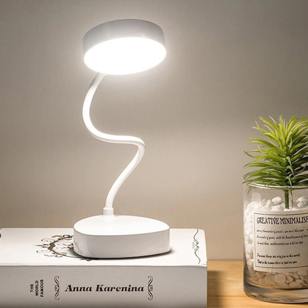 LumiFlex: Dimmable LED Desk Lamp with Touch Control and Flexible Design