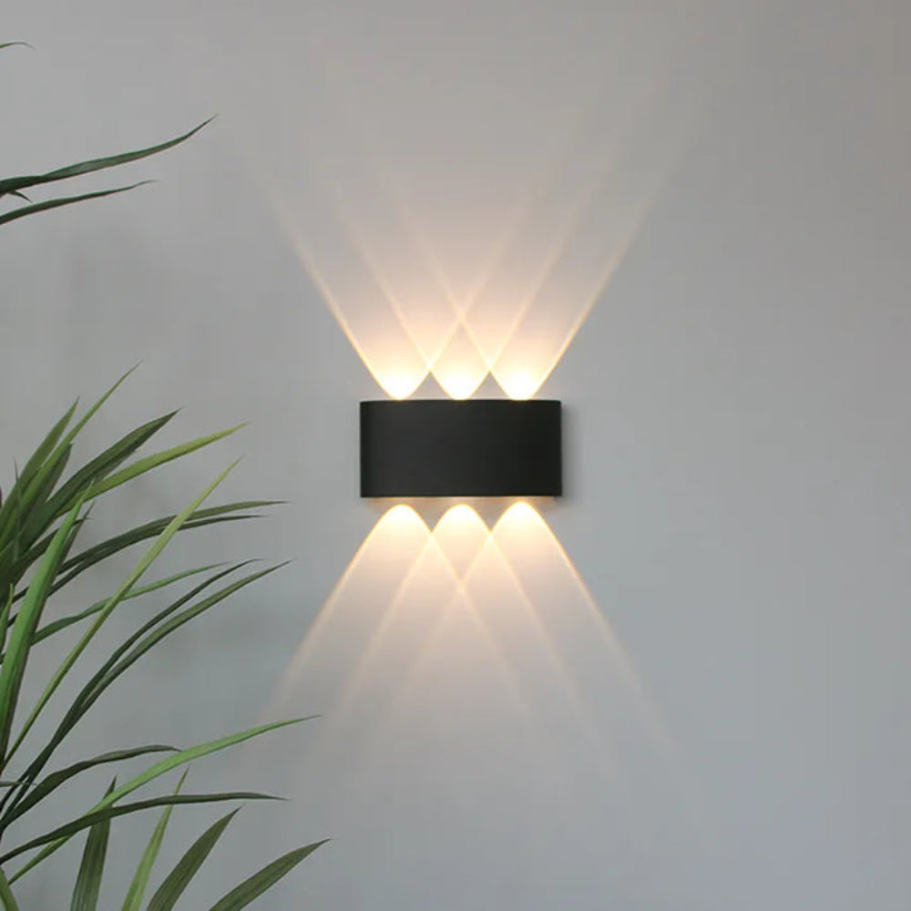 LumiForma: LED Wall Light for Indoor & Outdoor Use in Modern Minimalist Design