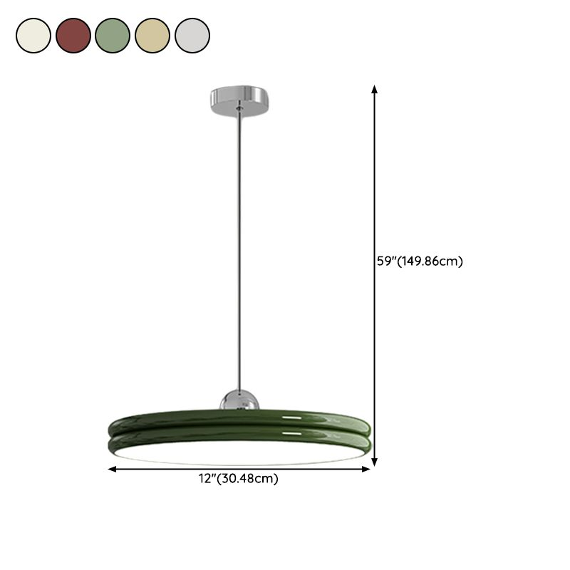 LumiForma: Minimalistic Metal-Acrylic Pendant Light with 3-Stage Dimming – for Living Room & Dining Room