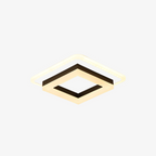 LumiFrame: Square LED Ceiling Light – Modern Surface-Mounted Lamp in Architectural Design