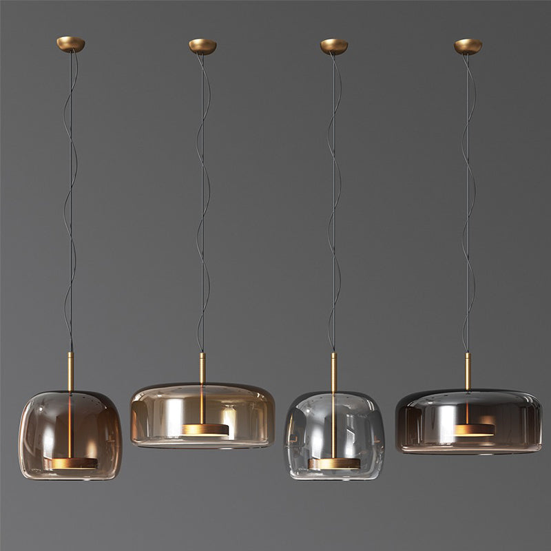LumiGlas: Elegant Glass Pendant Light – Stylish Lighting for Living Room & Dining Room
