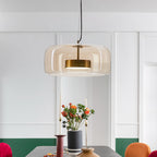 LumiGlas: Elegant Glass Pendant Light – Stylish Lighting for Living Room & Dining Room