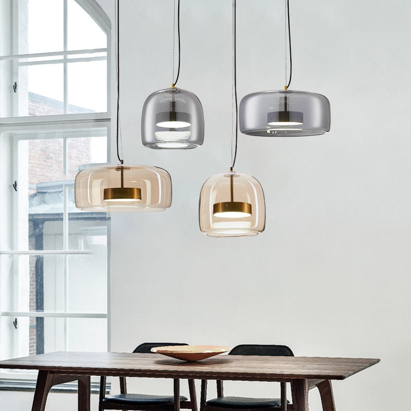 LumiGlas: Elegant Glass Pendant Light – Stylish Lighting for Living Room & Dining Room