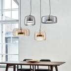 LumiGlas: Elegant Glass Pendant Light – Stylish Lighting for Living Room & Dining Room