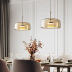 LumiGlas: Elegant Glass Pendant Light – Stylish Lighting for Living Room & Dining Room
