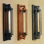 LumiIron: Timeless LED Wall Light Made of Metal with Romantic Light Display & Retro Charm – for Hallway & Guest Room