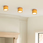 LumiKnot: Wooden Ceiling Light in Japandi Style – Modern LED Surface-Mounted Lamp for Living Room & Hallway