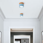 LumiKnot: Wooden Ceiling Light in Japandi Style – Modern LED Surface-Mounted Lamp for Living Room & Hallway