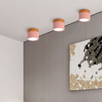 LumiKnot: Wooden Ceiling Light in Japandi Style – Modern LED Surface-Mounted Lamp for Living Room & Hallway