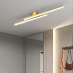 LumiLine: Modern LED Ceiling Light in Elongated Shape with Homogeneous Light Distribution – for Hallways & Interiors