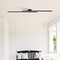 LumiLine: Modern LED Ceiling Light in Elongated Shape with Homogeneous Light Distribution – for Hallways & Interiors