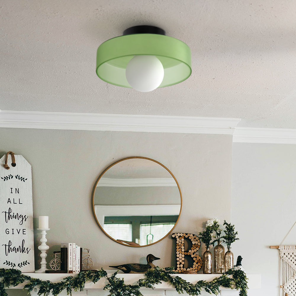LumiPearl: Glass Wall Light & Ceiling Light – Modern Design Lamp in Retro Style