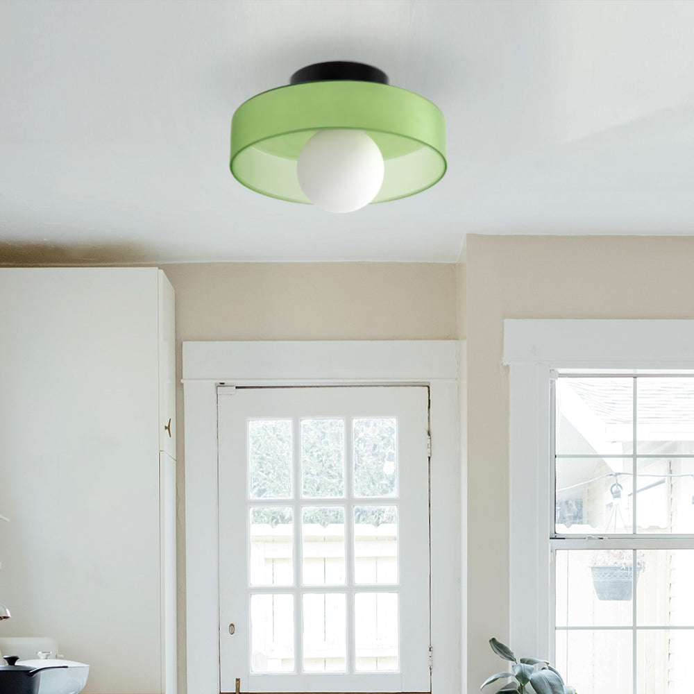 LumiPearl: Glass Wall Light & Ceiling Light – Modern Design Lamp in Retro Style