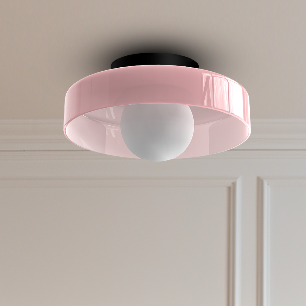LumiPearl: Glass Wall Light & Ceiling Light – Modern Design Lamp in Retro Style