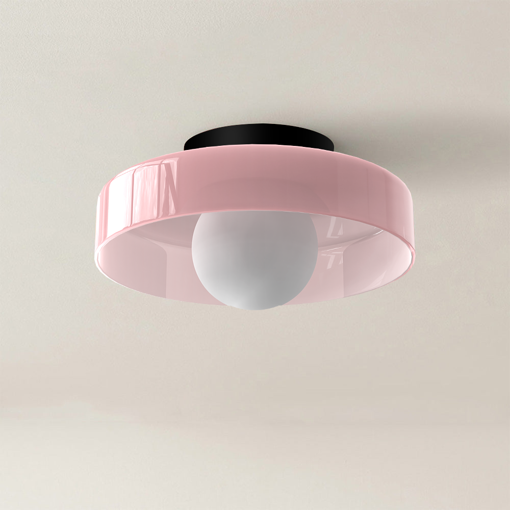 LumiPearl: Glass Wall Light & Ceiling Light – Modern Design Lamp in Retro Style