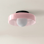 LumiPearl: Glass Wall Light & Ceiling Light – Modern Design Lamp in Retro Style