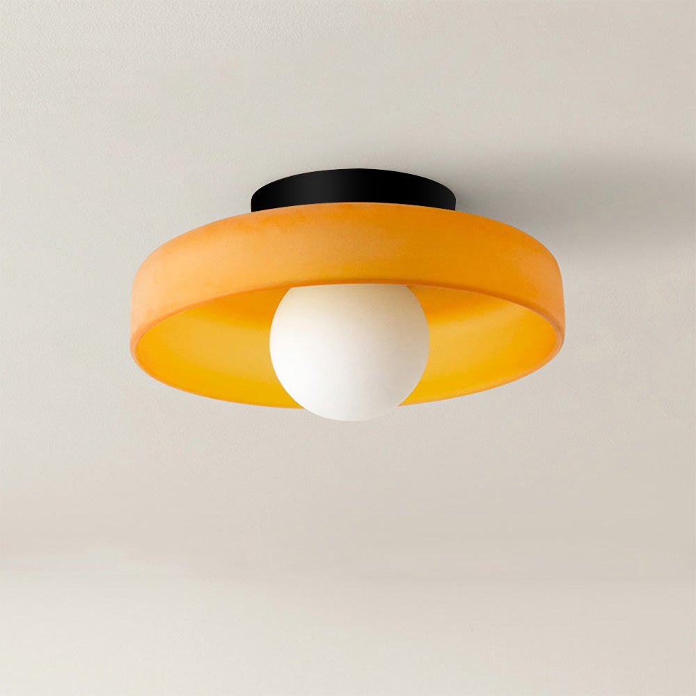 LumiPearl: Glass Wall Light & Ceiling Light – Modern Design Lamp in Retro Style