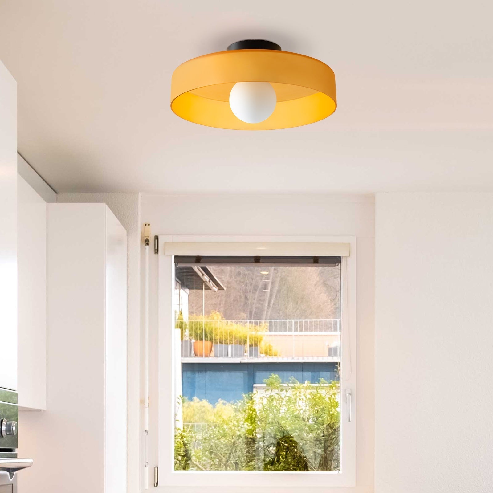 LumiPearl: Glass Wall Light & Ceiling Light – Modern Design Lamp in Retro Style