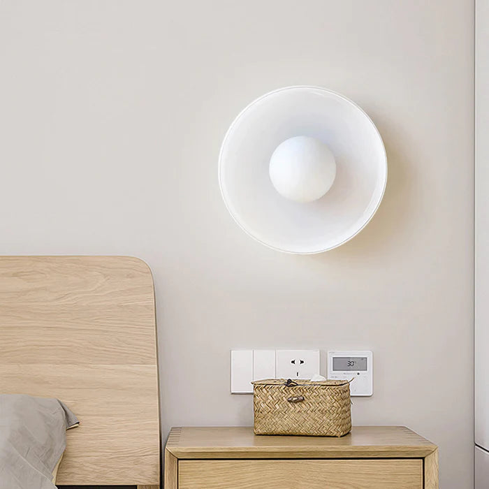 LumiPearl: Glass Wall Light & Ceiling Light – Modern Design Lamp in Retro Style
