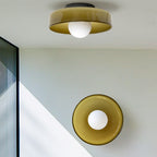 LumiPearl: Glass Wall Light & Ceiling Light – Modern Design Lamp in Retro Style