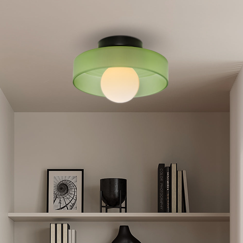 LumiPearl: Glass Wall Light & Ceiling Light – Modern Design Lamp in Retro Style