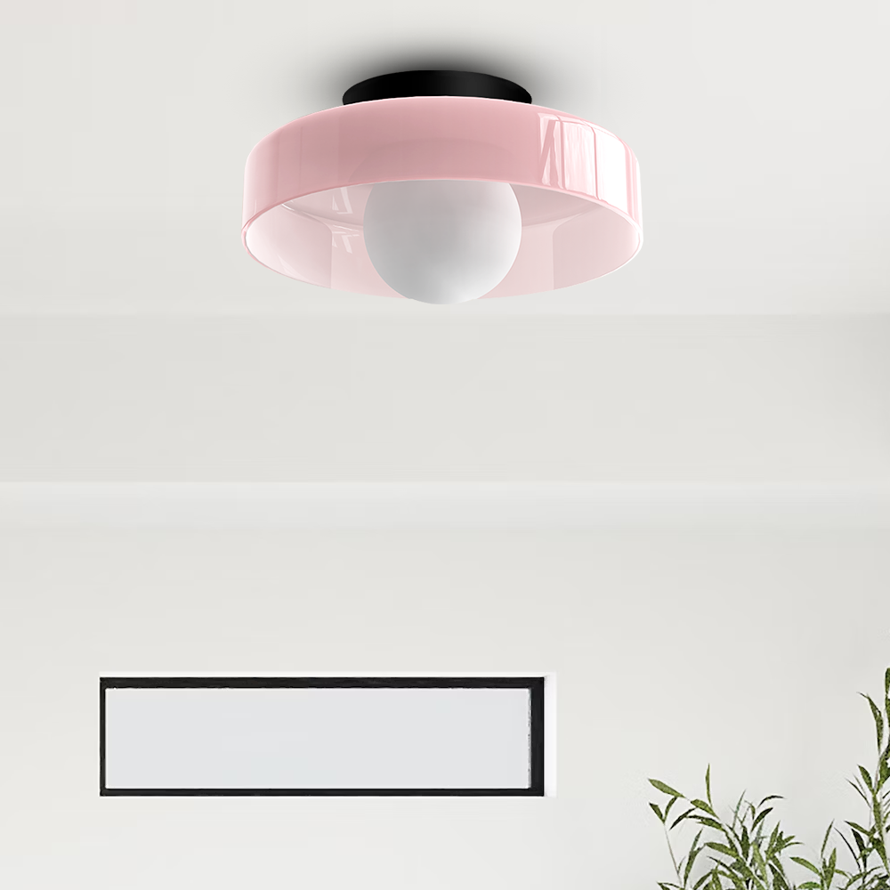 LumiPearl: Glass Wall Light & Ceiling Light – Modern Design Lamp in Retro Style