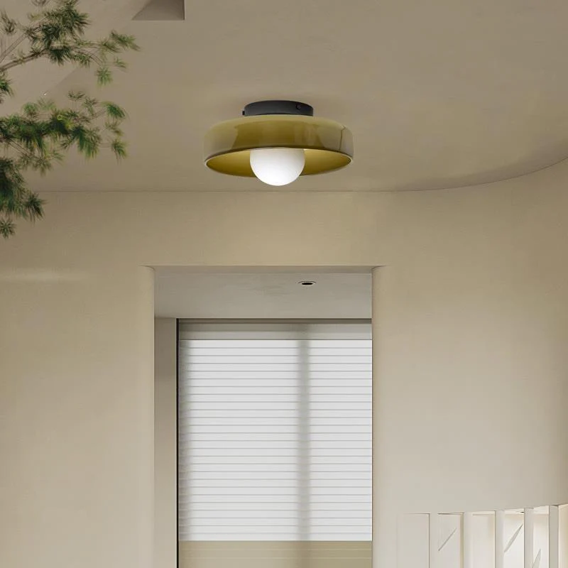 LumiPearl: Glass Wall Light & Ceiling Light – Modern Design Lamp in Retro Style