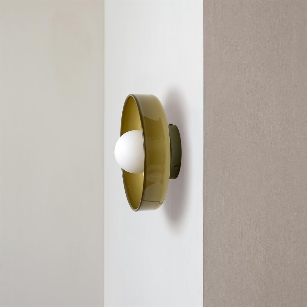 LumiPearl: Glass Wall Light & Ceiling Light – Modern Design Lamp in Retro Style