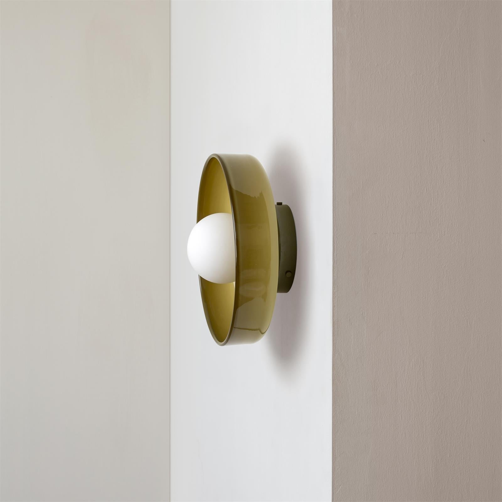 LumiPearl: Glass Wall Light & Ceiling Light – Modern Design Lamp in Retro Style
