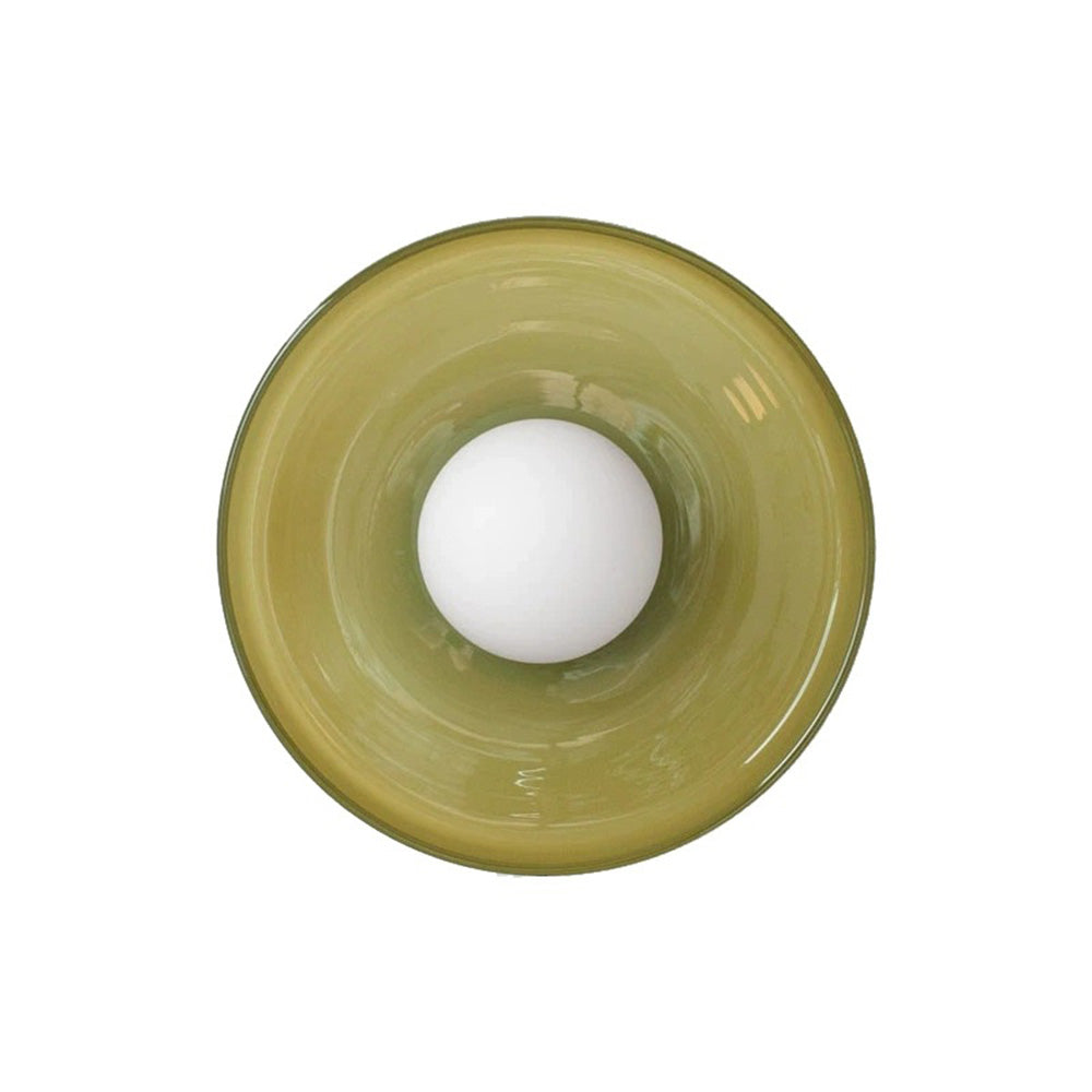 LumiPearl: Glass Wall Light & Ceiling Light – Modern Design Lamp in Retro Style