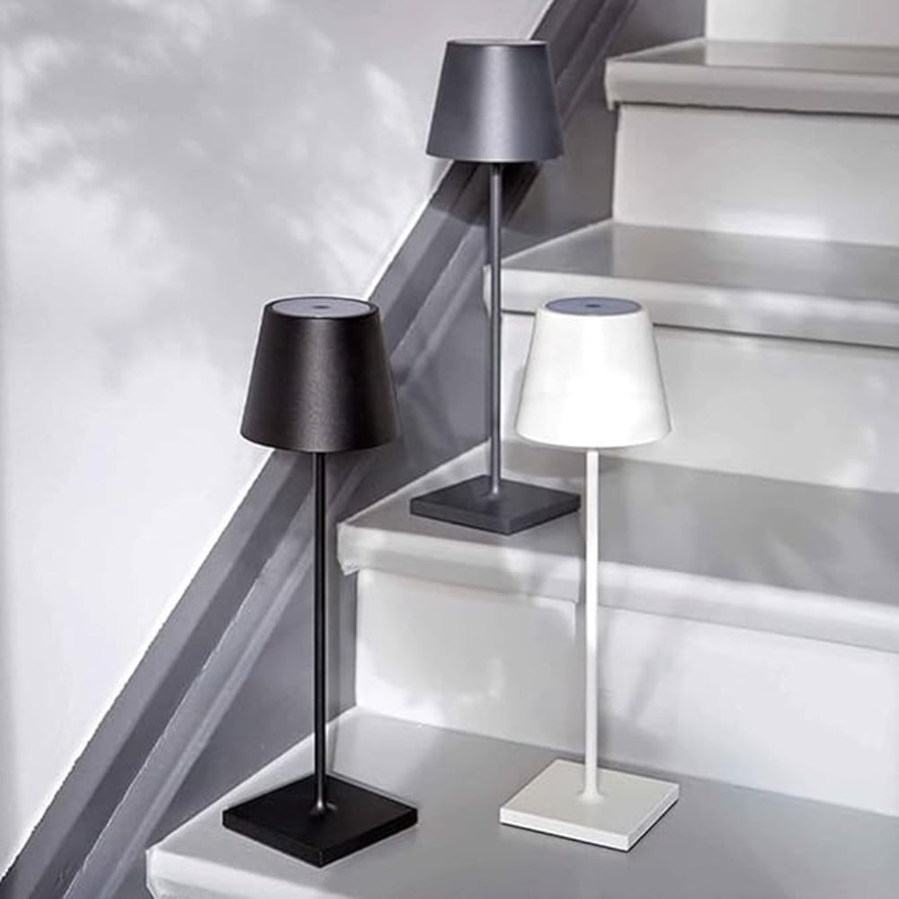 LumiPorta: Wireless LED Table Lamp – Portable Touch Lamp for Bedroom & Office