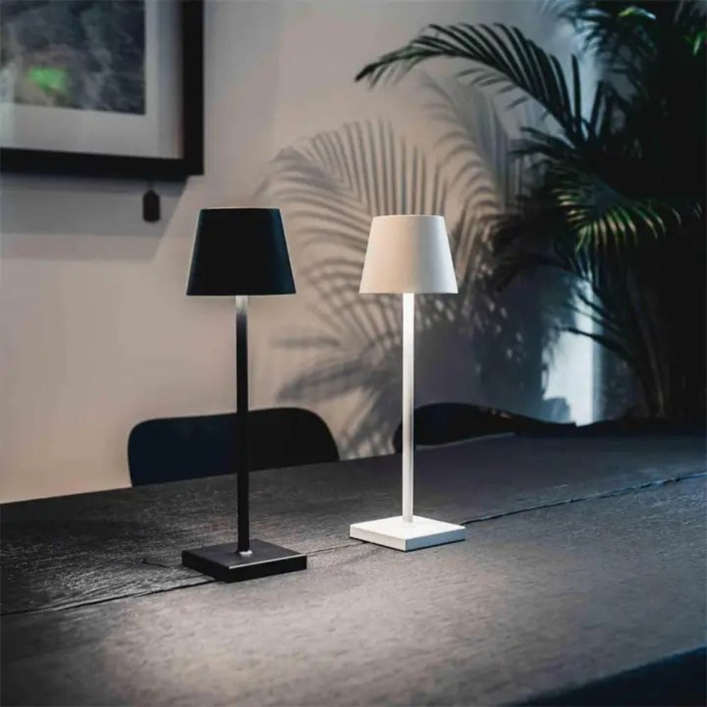 LumiPorta: Wireless LED Table Lamp – Portable Touch Lamp for Bedroom & Office