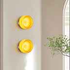 LumiRond: Modern LED Wall Light in Round Design – Minimalist Wall Lamp for Living Room & Bedroom