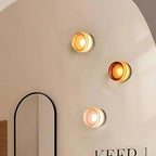 LumiRond: Modern LED Wall Light in Round Design – Minimalist Wall Lamp for Living Room & Bedroom