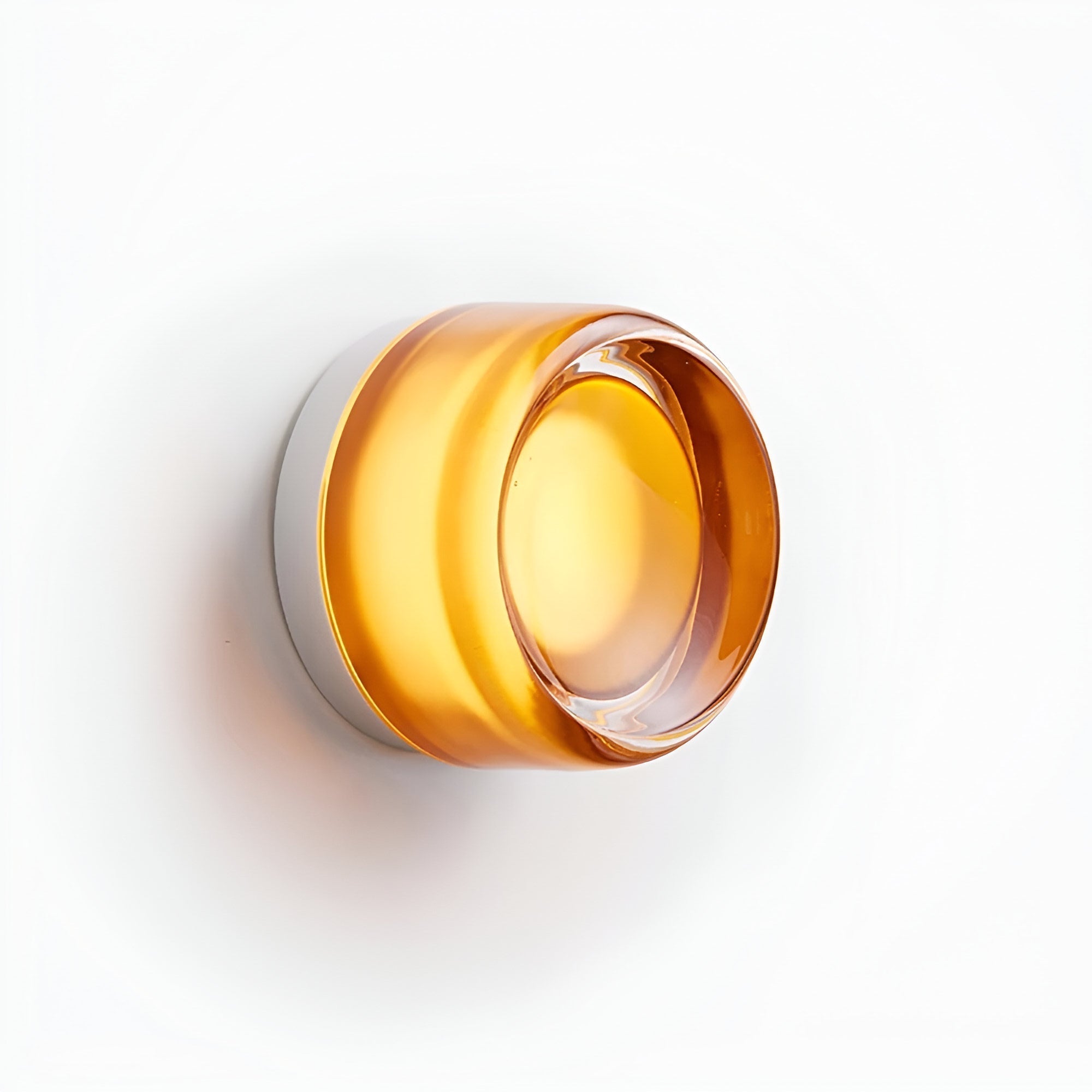 LumiRond: Modern LED Wall Light in Round Design – Minimalist Wall Lamp for Living Room & Bedroom