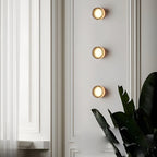 LumiRond: Modern LED Wall Light in Round Design – Minimalist Wall Lamp for Living Room & Bedroom