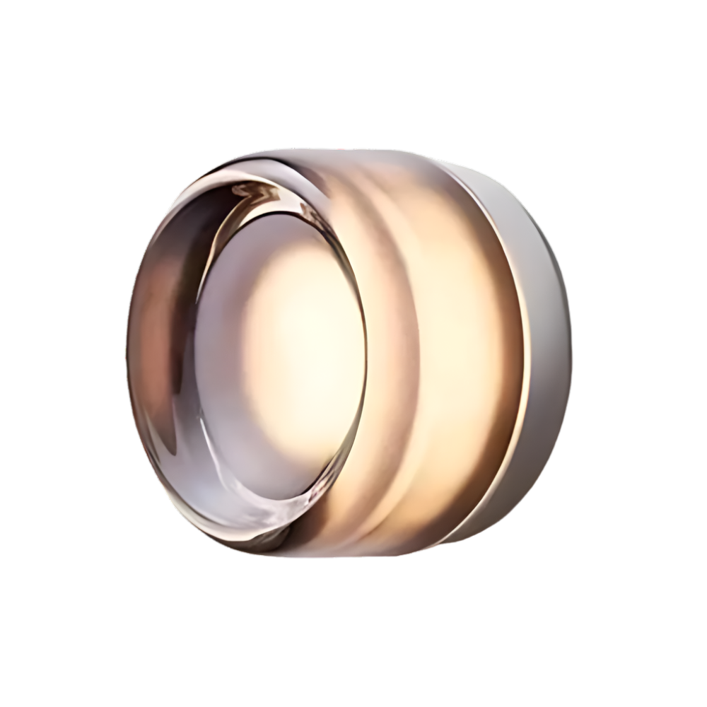 LumiRond: Modern LED Wall Light in Round Design – Minimalist Wall Lamp for Living Room & Bedroom
