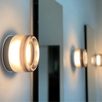 LumiRond: Modern LED Wall Light in Round Design – Minimalist Wall Lamp for Living Room & Bedroom