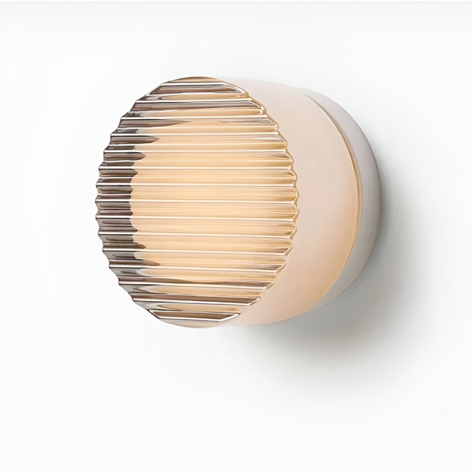 LumiRond: Modern LED Wall Light in Round Design – Minimalist Wall Lamp for Living Room & Bedroom