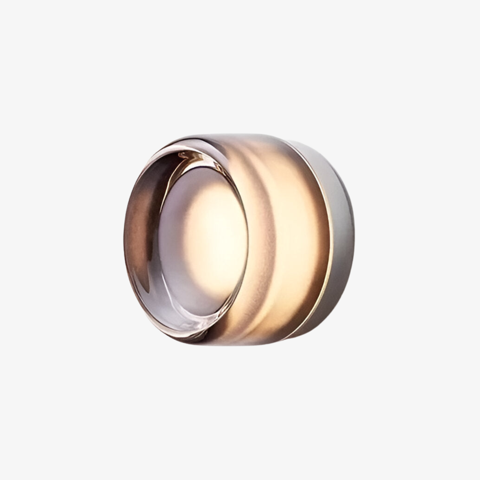 LumiRond: Modern LED Wall Light in Round Design – Minimalist Wall Lamp for Living Room & Bedroom
